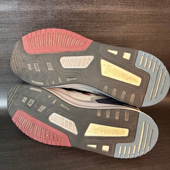 Adidas Nebzed Super Boost‎ Mens 11.5 Grey Burgundy Running Atheltic Shoes GX3138 - Picture 8 of 10